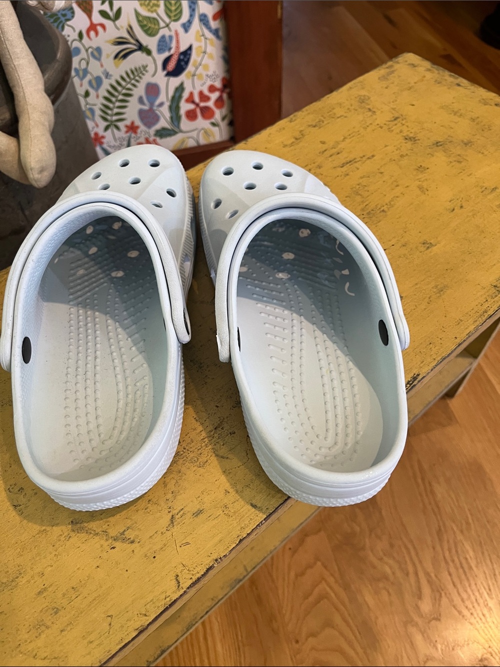 Women’s light blue Crocs - Picture 3 of 9